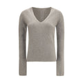 Rick Owens Grauer Kaschmirpullover