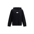 MM6 Schwarzer Baumwoll-Sweatshirt