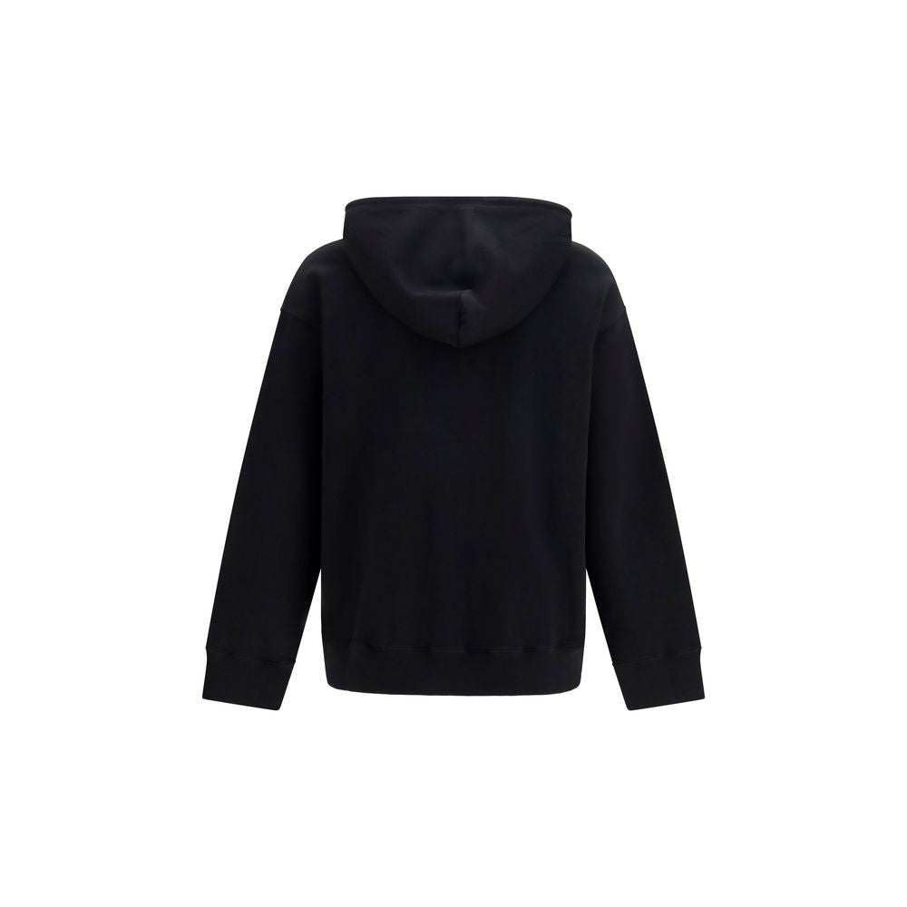 MM6 Schwarzer Baumwoll-Sweatshirt