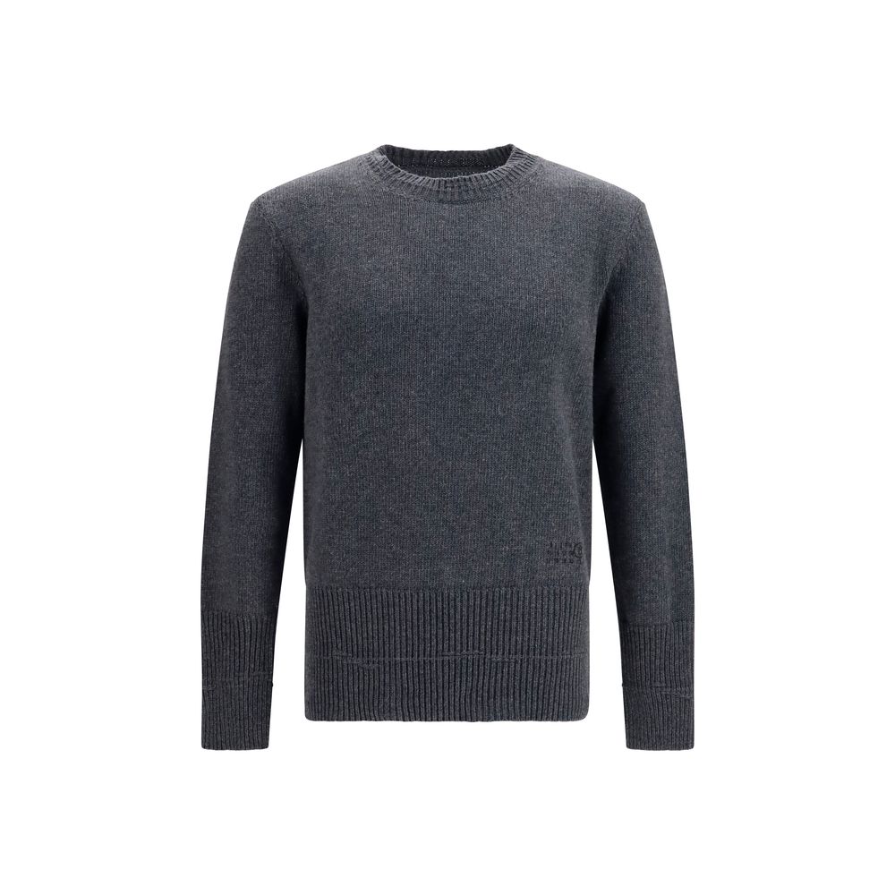 MM6 Grauer Oves Aries Wollpullover