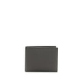 Ferragamo Schwarzes Kalbsleder Bos Taurus Portemonnaie