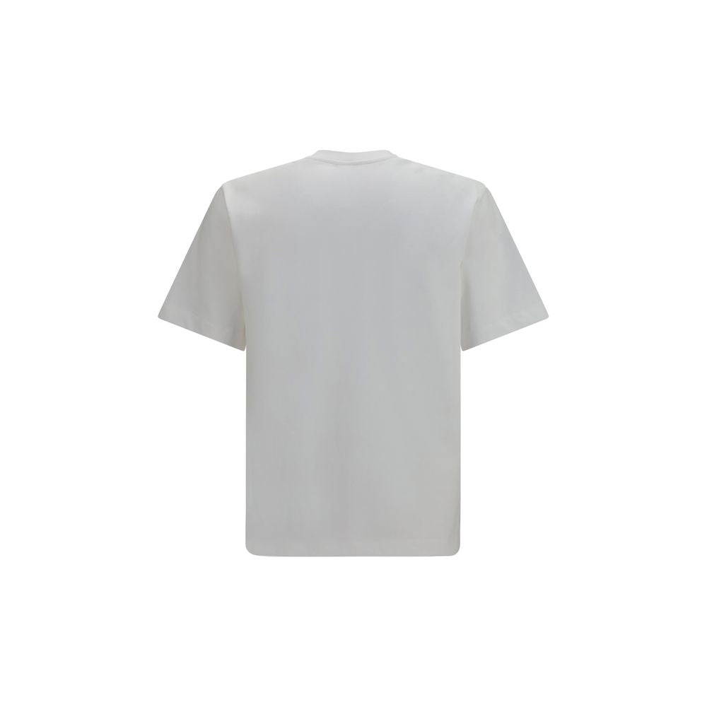 Ferragamo Weißes Baumwoll-T-Shirt