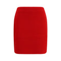 Fabiana Filippi Minirock aus Multicolor-Schurwolle Oves Aries