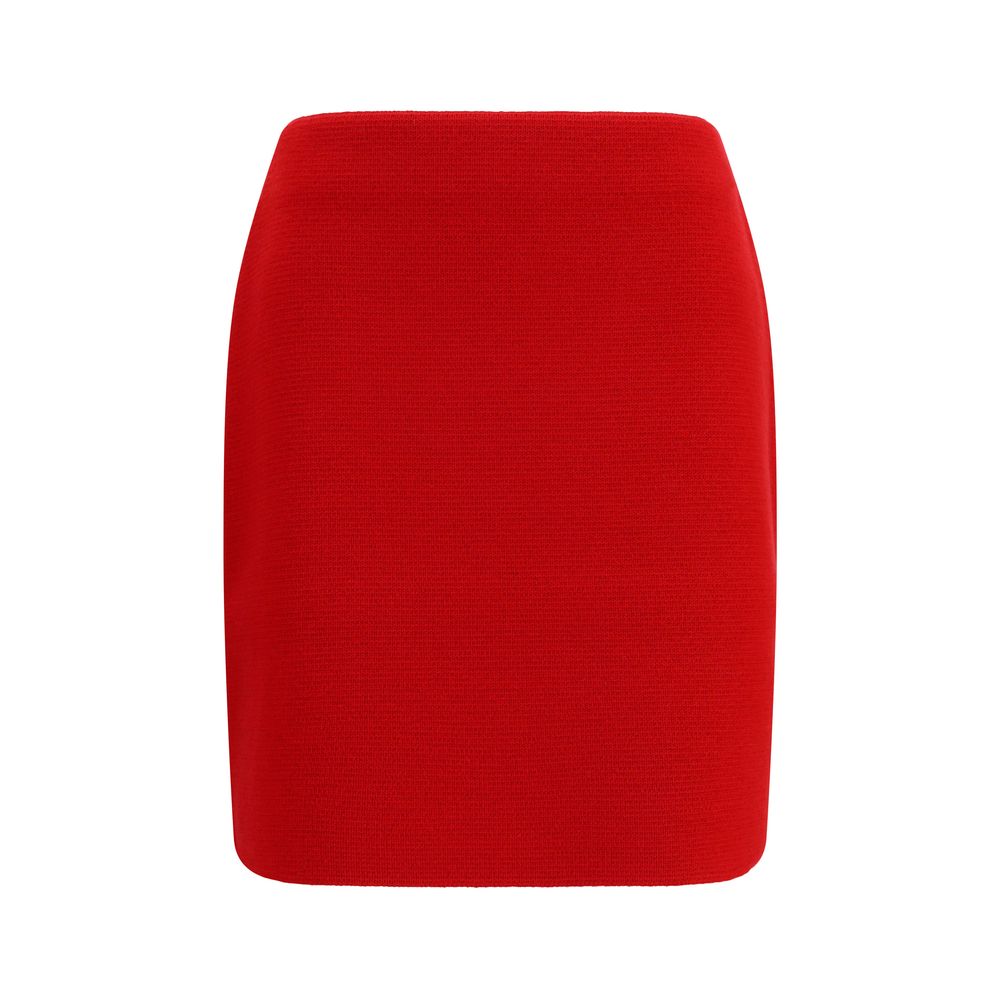 Fabiana Filippi Minirock aus Multicolor-Schurwolle Oves Aries