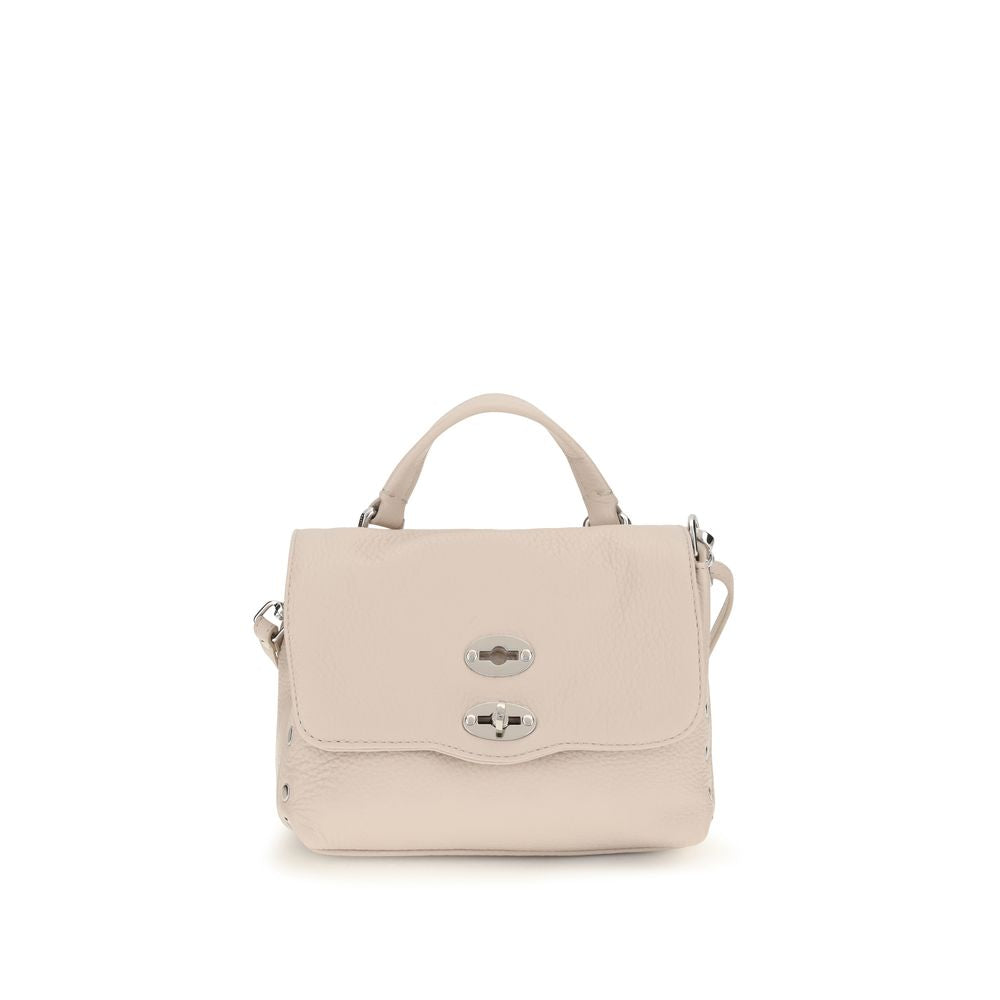 Zanellato Weiße Kalbsleder Bos Taurus Handtasche