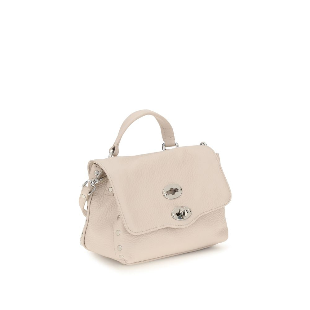 Zanellato Weiße Kalbsleder Bos Taurus Handtasche