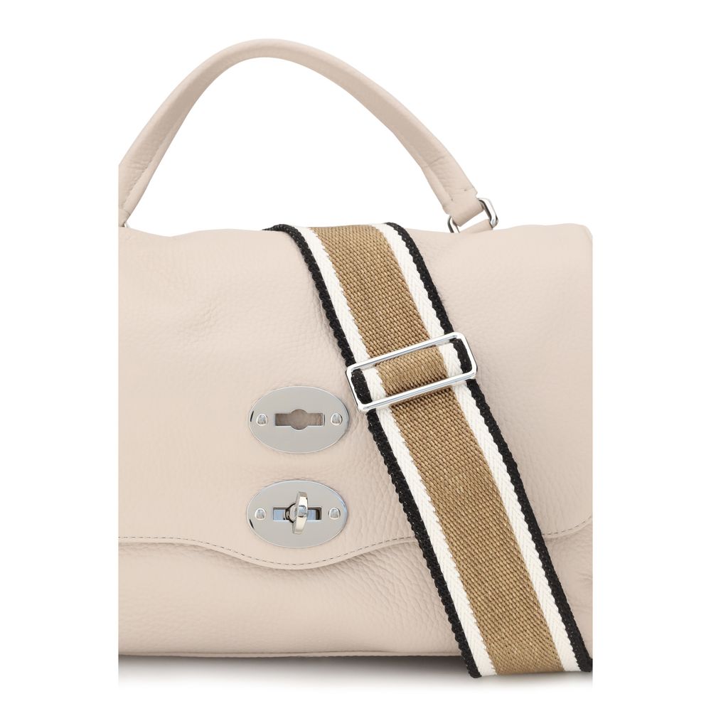 Zanellato Beige Calf Leather Bos Taurus Handbag