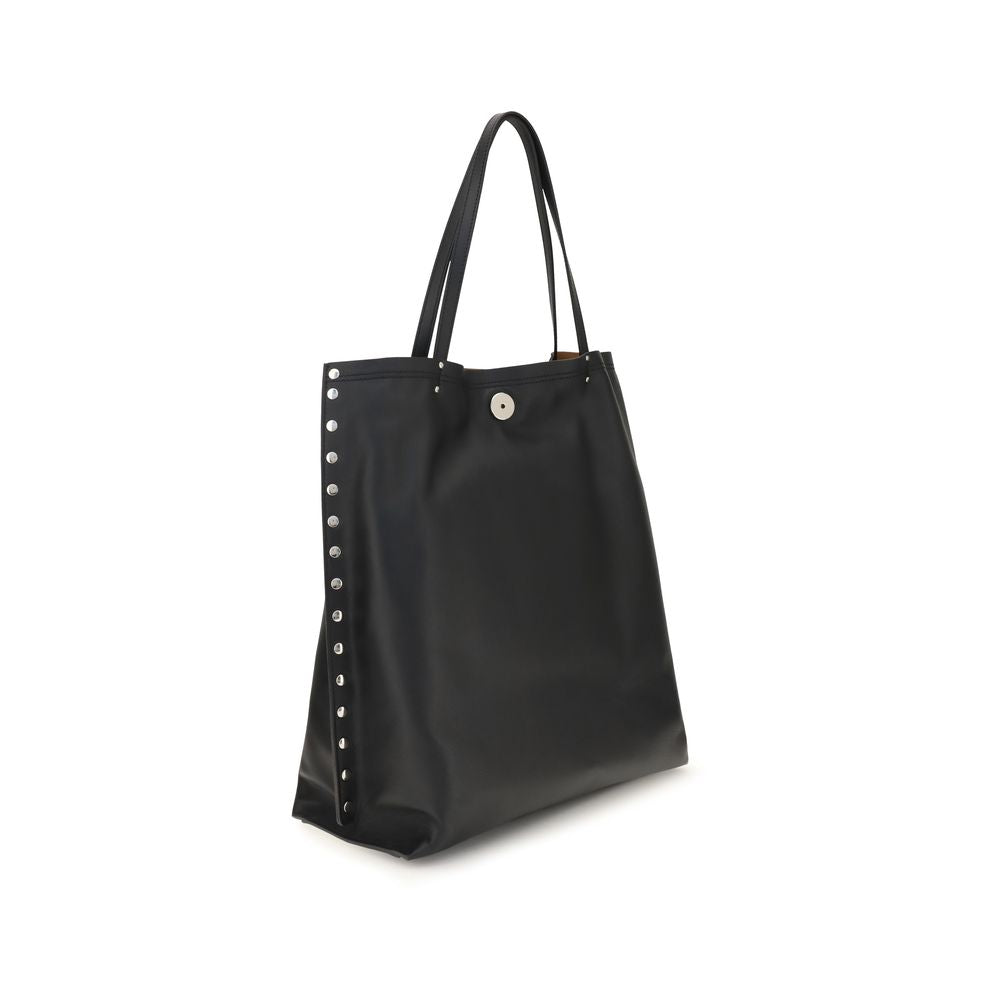 Zanellato Schwarze Bos Taurus Kalbsleder Schultertasche