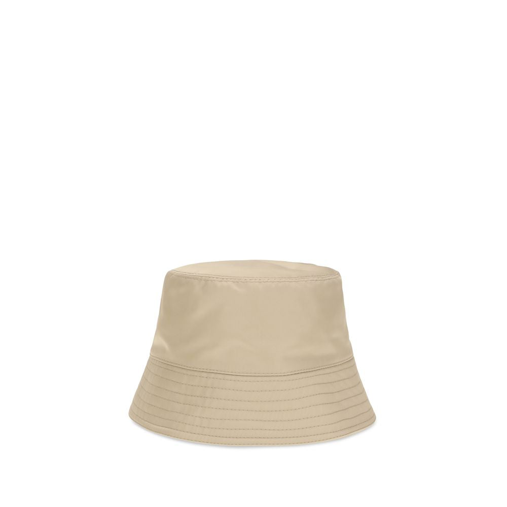 Prada Beige Polyamid-Eimerhut