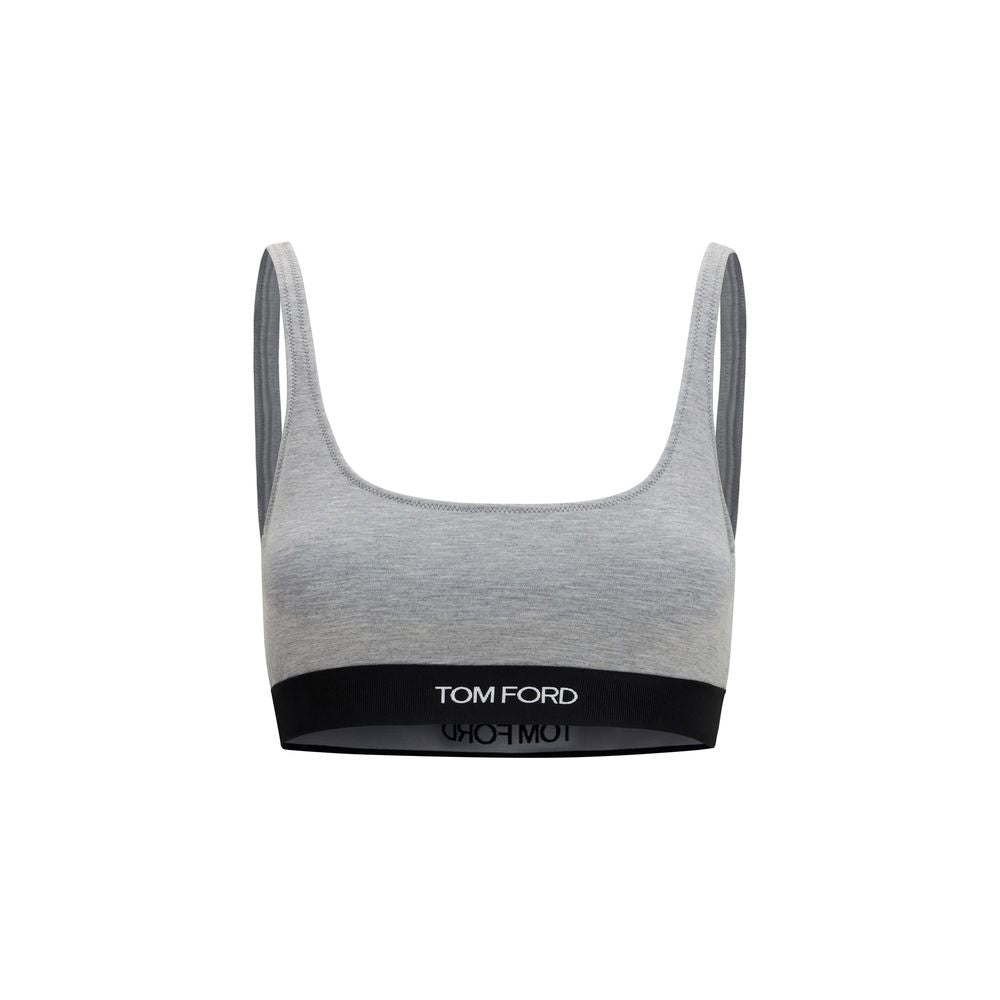 Tom Ford Grauer Sport-BH aus Modal