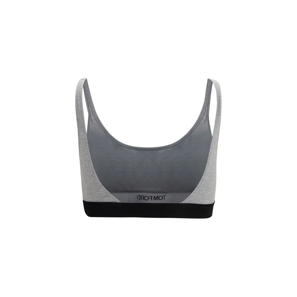 Tom Ford Grauer Sport-BH aus Modal