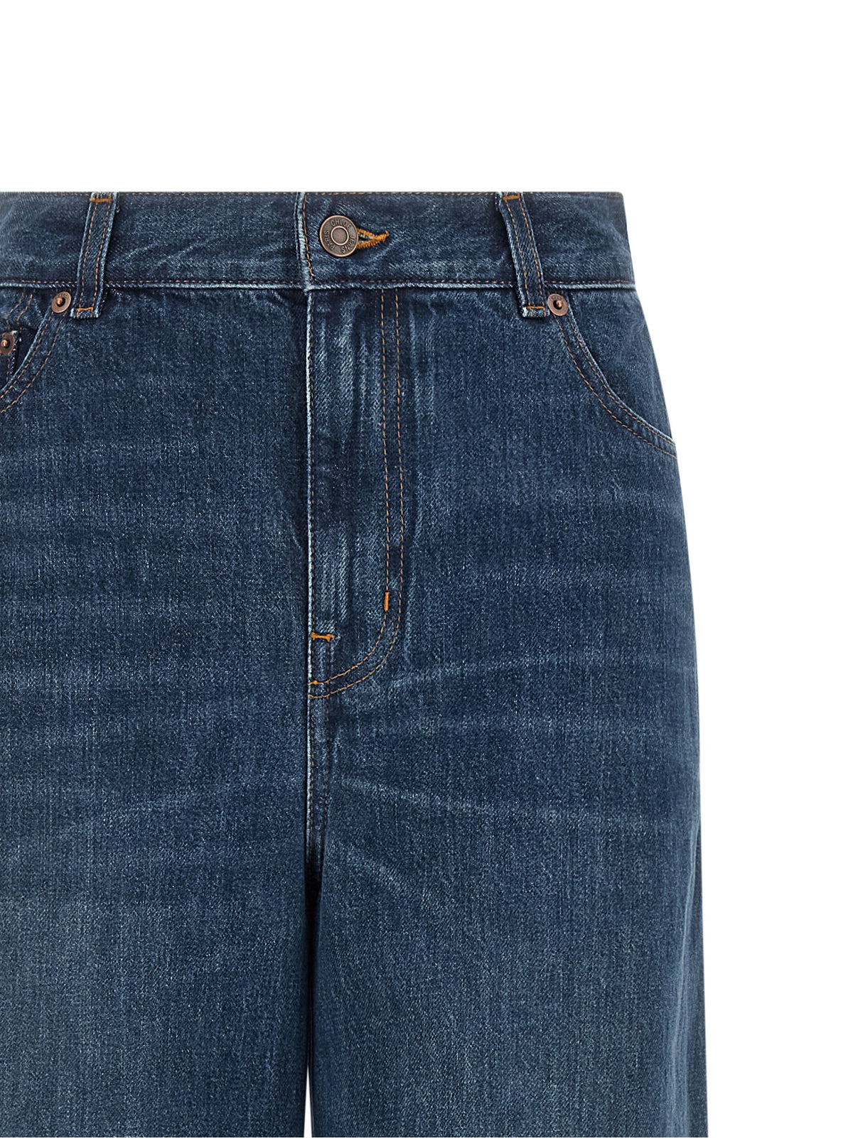 Chloé Blaue Baumwolljeans Denim