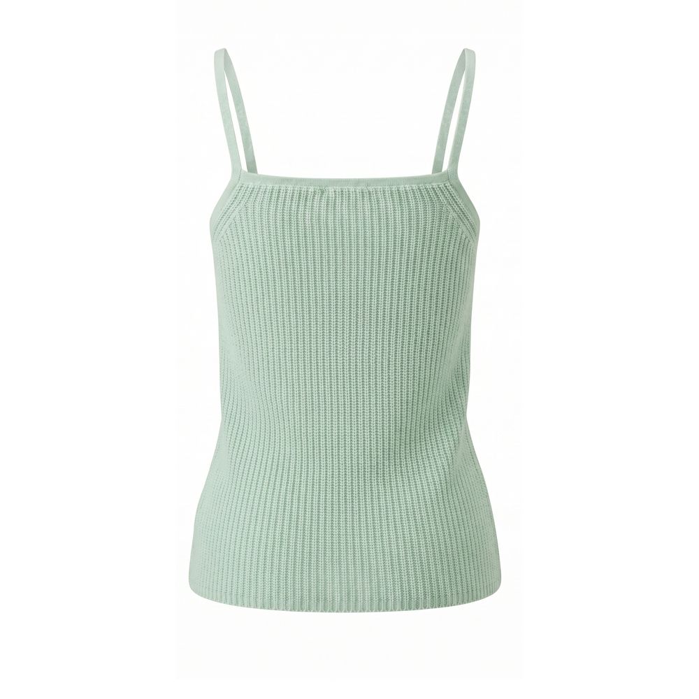 Malo Grünes Woll-Top für Damen