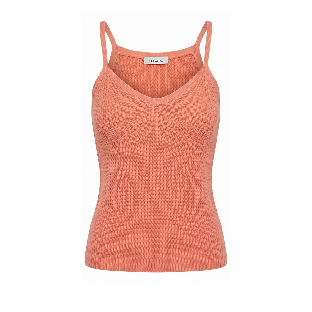 Malo Pink Wool Women Tank