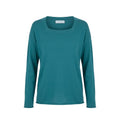 Malo Baumwollpullover in Blau