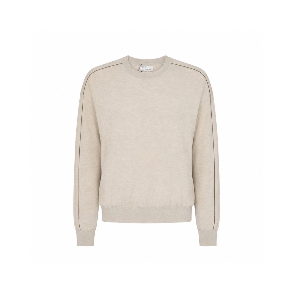 Brunello Cucinelli Beige Kaschmir-Sweatshirt