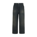Maison Margiela Graue Baumwoll-Freizeithose