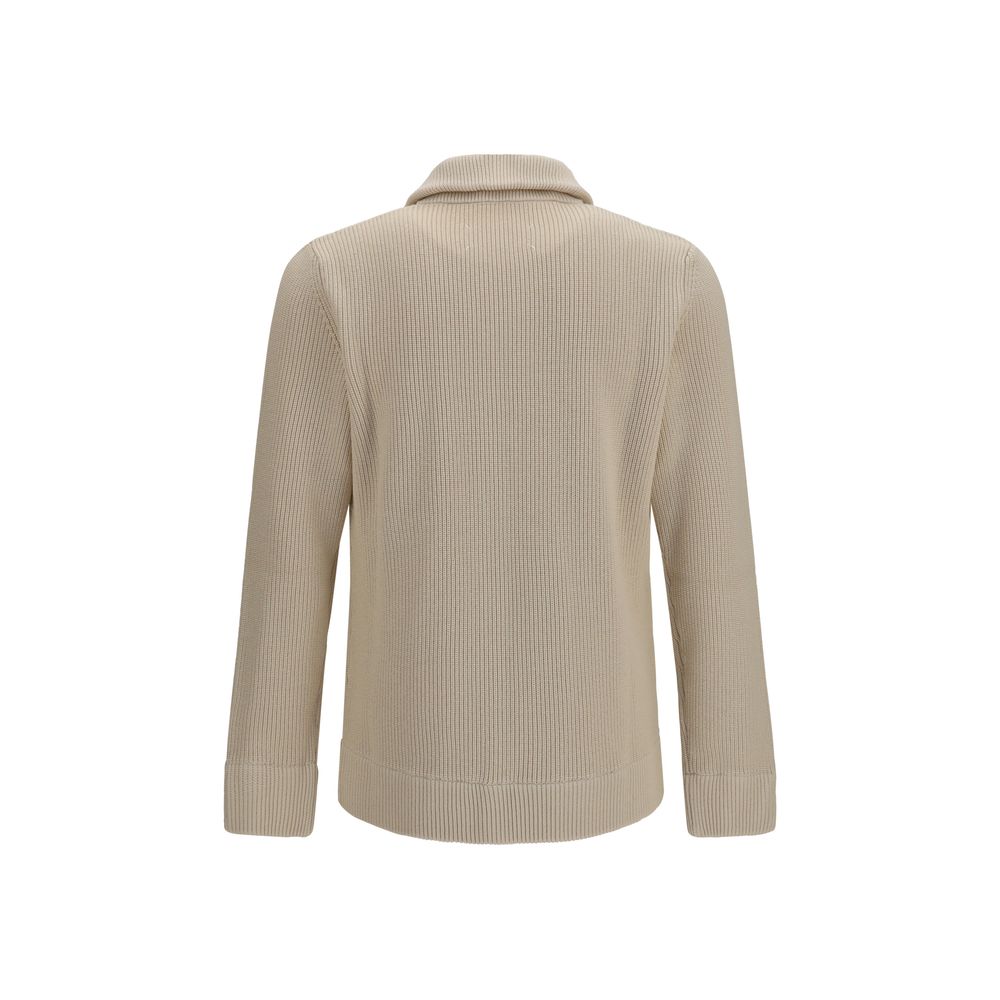Maison Margiela Beige Wool Oves Aries Sweatshirt