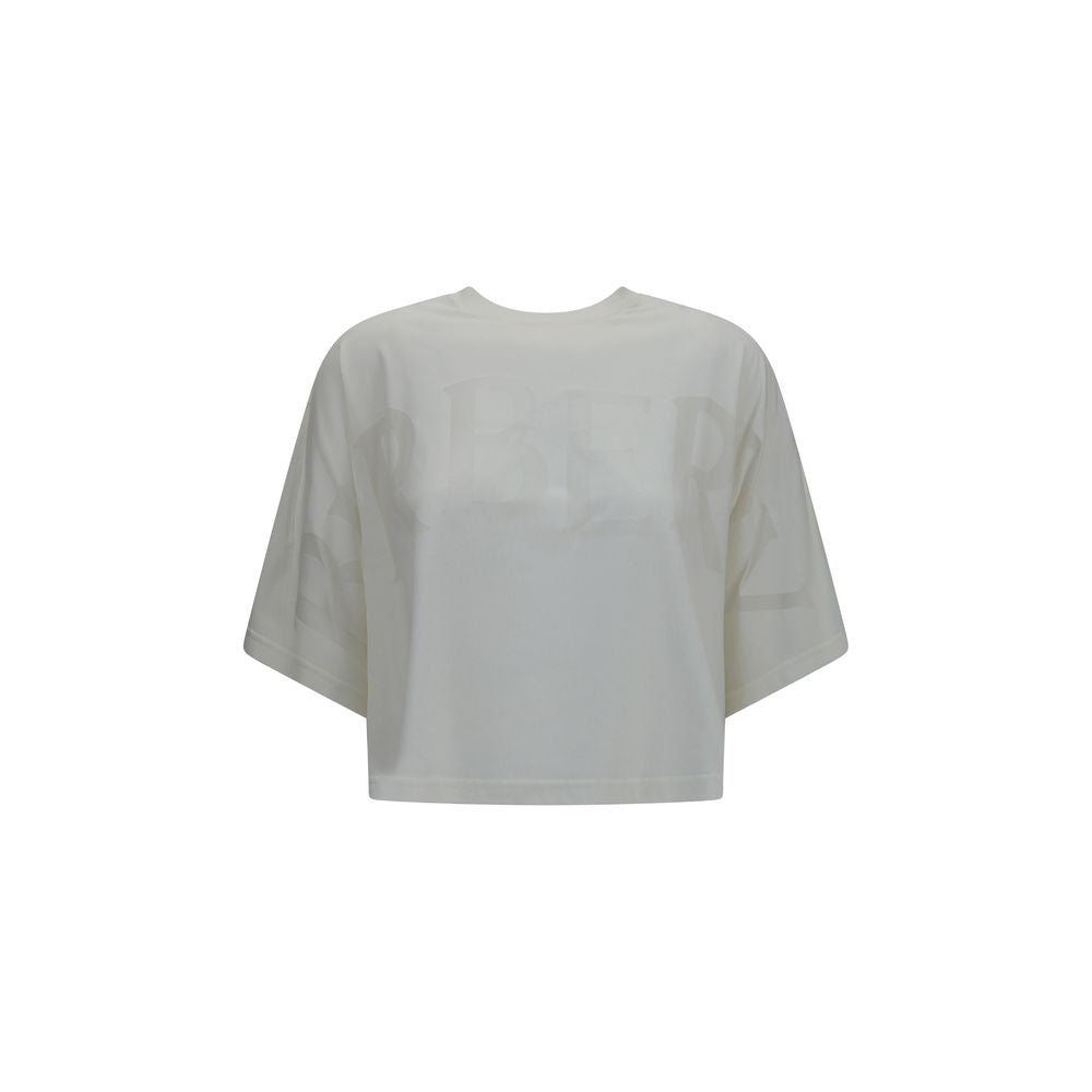 Burberry Weißes Baumwoll-T-Shirt