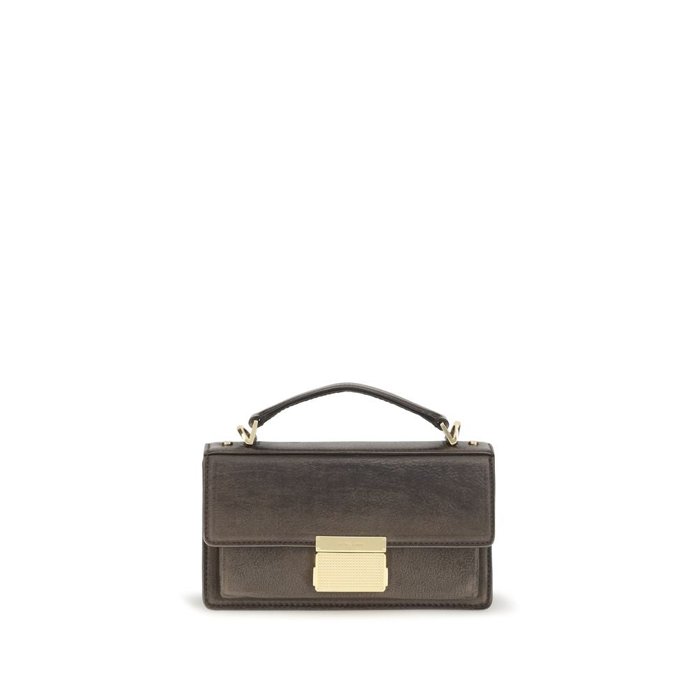 Golden Goose Braune Kalbsleder Bos Taurus Handtasche