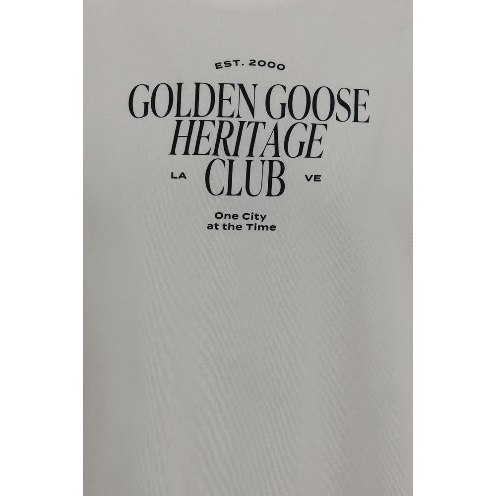 Golden Goose Weißes Baumwoll-T-Shirt