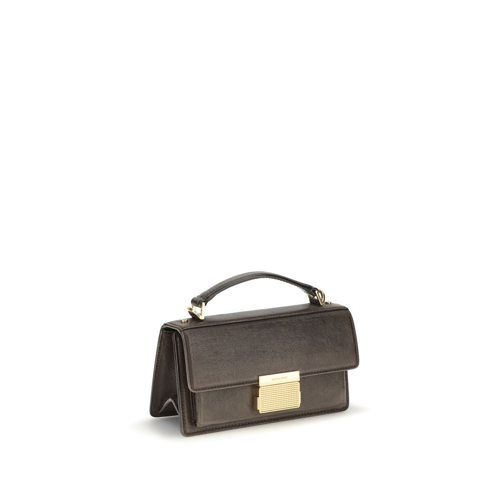 Golden Goose Braune Kalbsleder Bos Taurus Handtasche