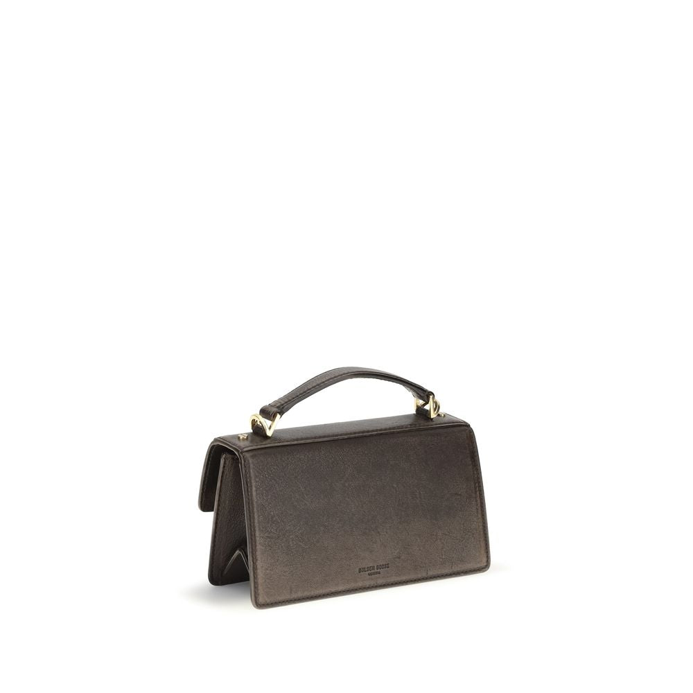 Golden Goose Braune Kalbsleder Bos Taurus Handtasche