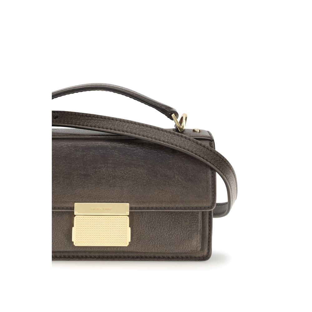Golden Goose Braune Kalbsleder Bos Taurus Handtasche