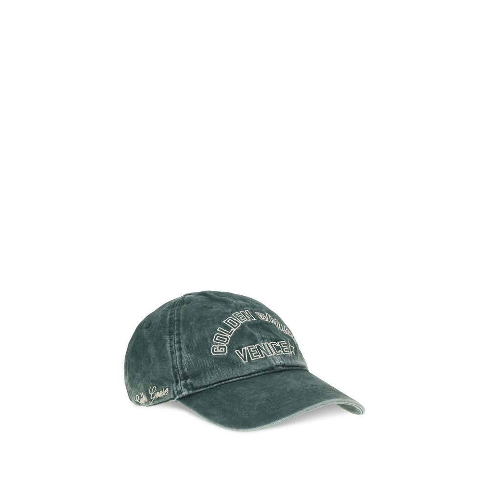 Golden Goose Zweifarbige Baumwollkappe (Baseball Cap)