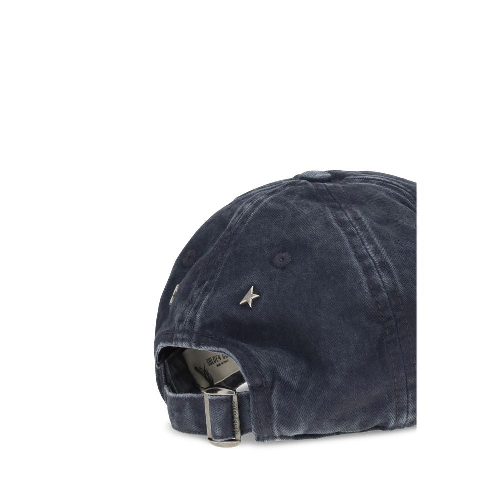 Golden Goose Blaue Baumwollkappe (Baseball Cap)