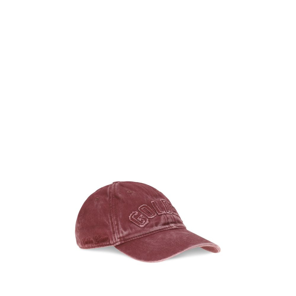 Golden Goose Bordeaux Baumwollkappe (Baseball Cap)