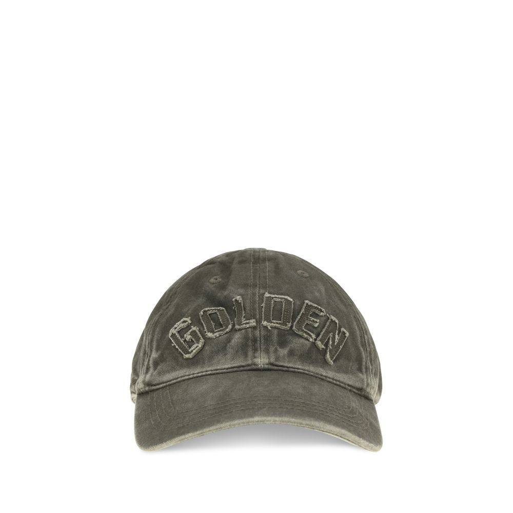 Golden Goose Zweifarbige Baumwollkappe (Baseball Cap)