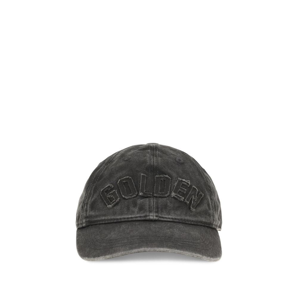 Golden Goose Graue Baumwollkappe (Baseball Cap)