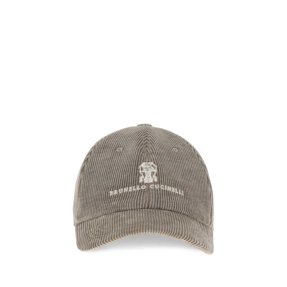 Brunello Cucinelli Beige Baumwollkappe (Baseball Cap)
