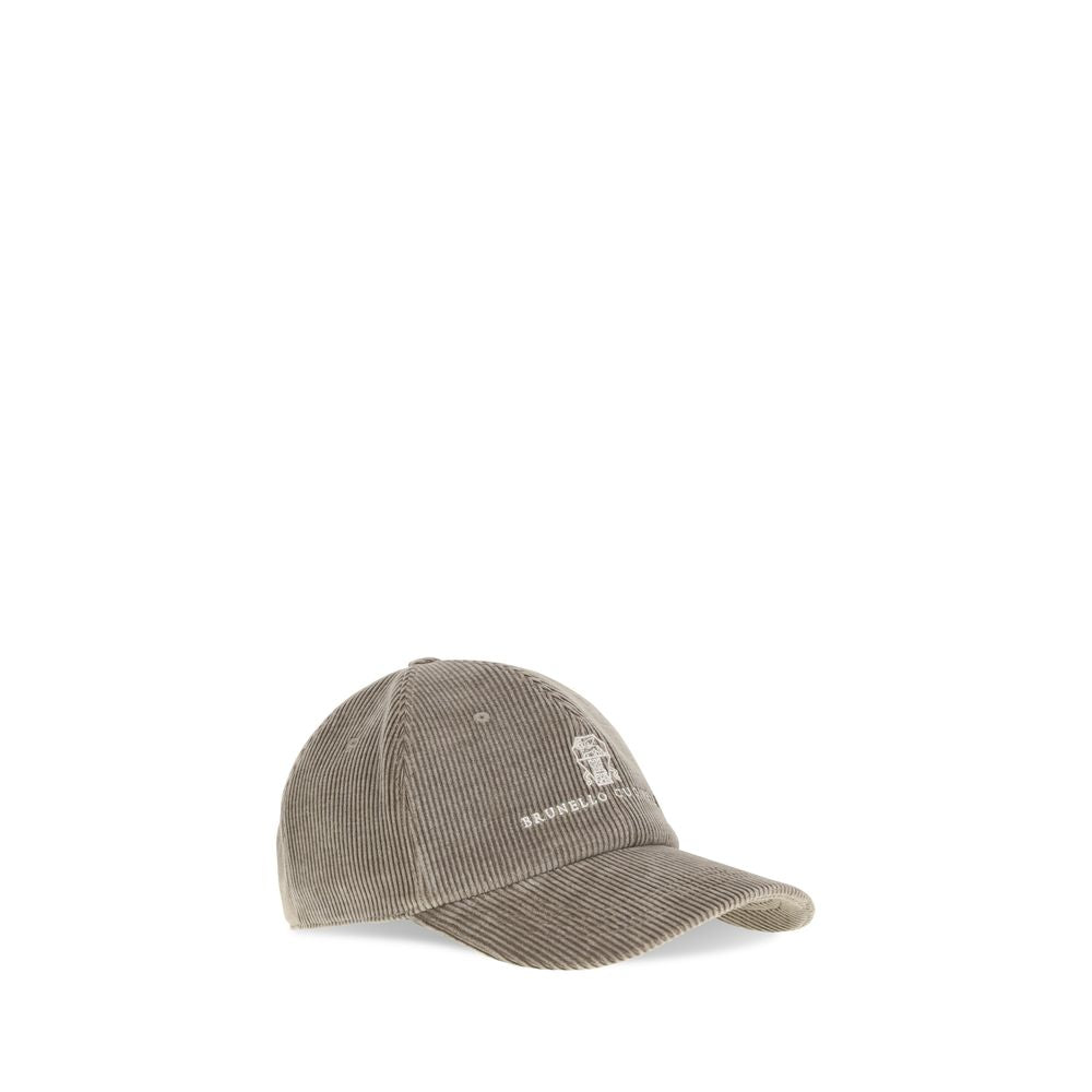 Brunello Cucinelli Beige Baumwollkappe (Baseball Cap)