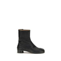 Maison Margiela Schwarze Ankle Boots aus Kalbsleder Bos Taurus