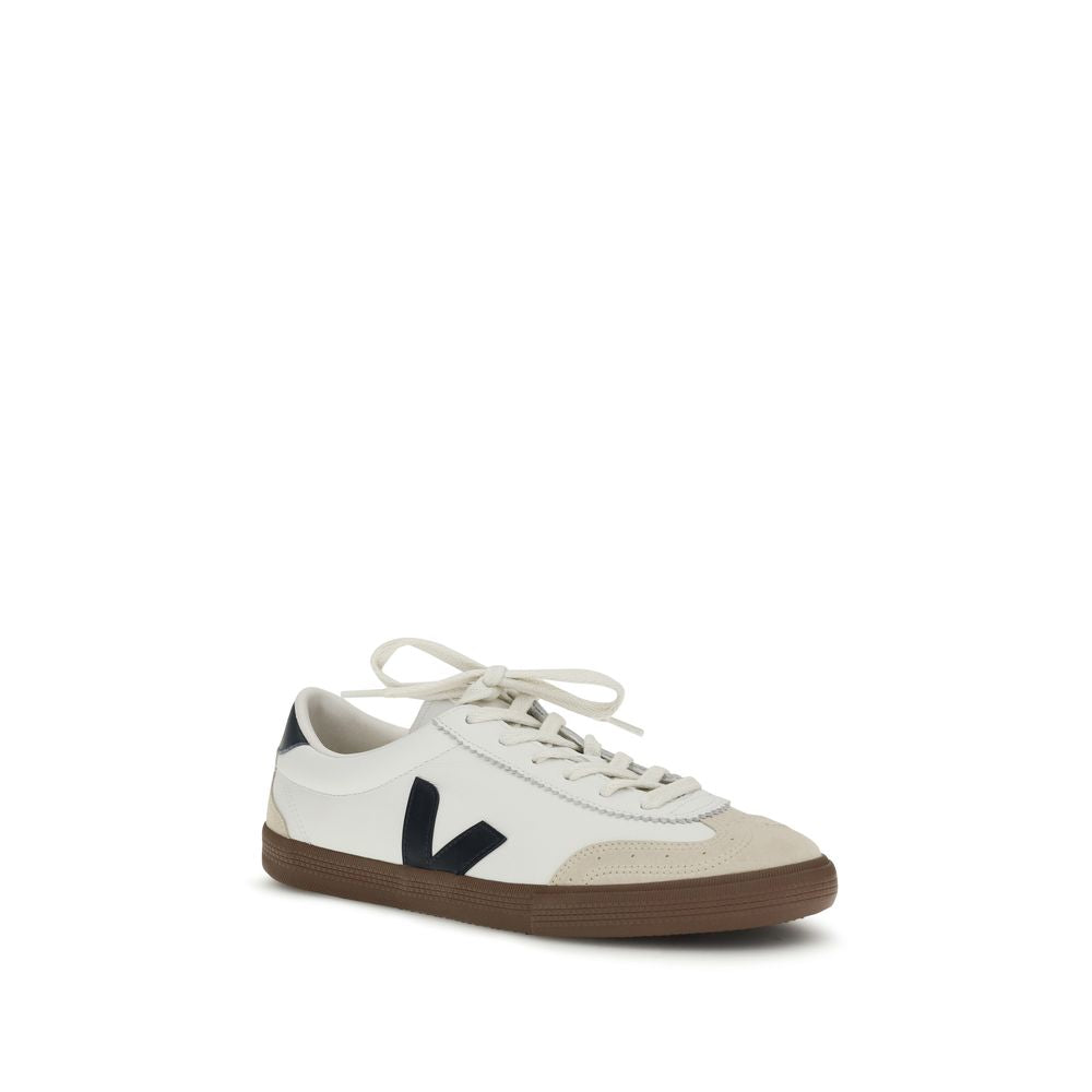 Veja Weiße Kalbsleder Bos Taurus Athletic Sneaker