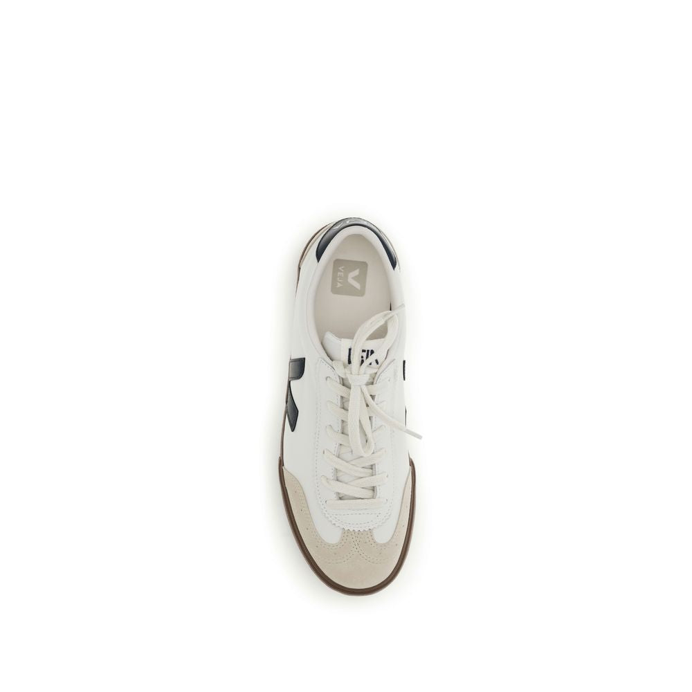 Veja Weiße Kalbsleder Bos Taurus Athletic Sneaker