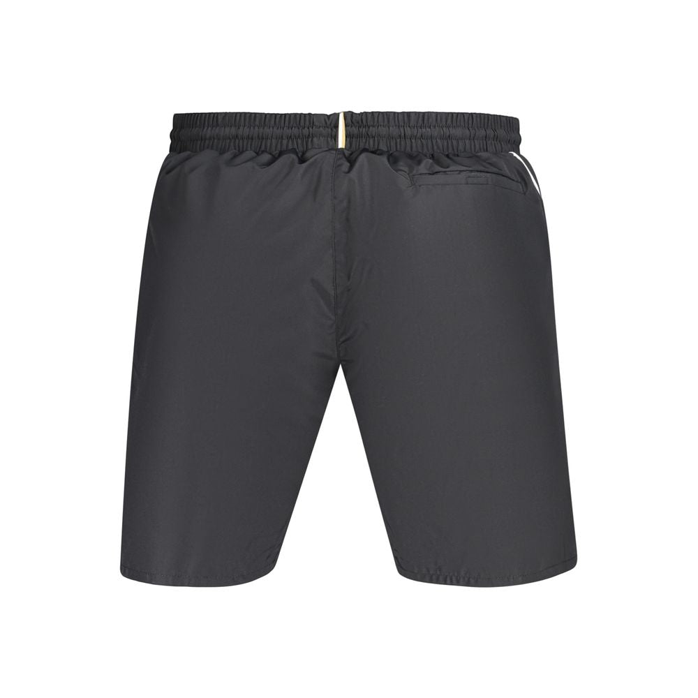 Hugo Boss Herrenshorts aus schwarzem Polyester