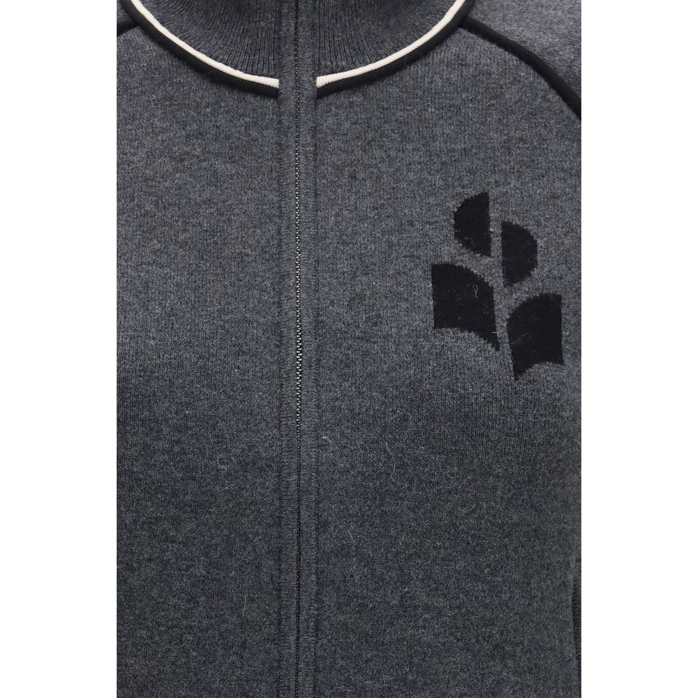 Isabel Marant Étoile Grauer Baumwollpullover