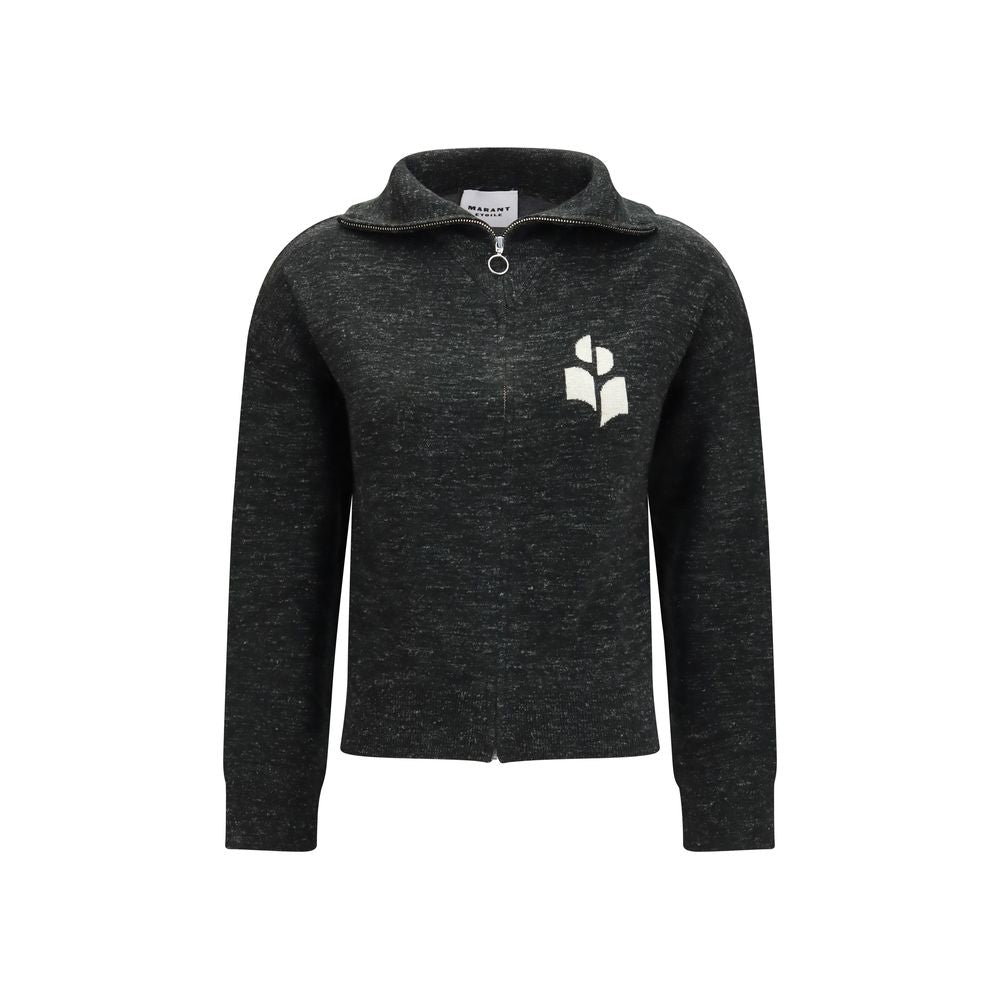 Isabel Marant Étoile Schwarzer Sweatshirt aus Viskose