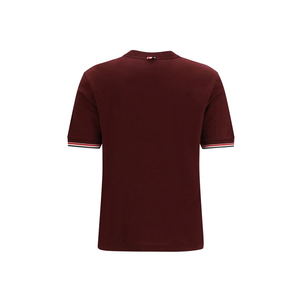 Thom Browne Bordeaux Wool Oves Aries T-Shirt