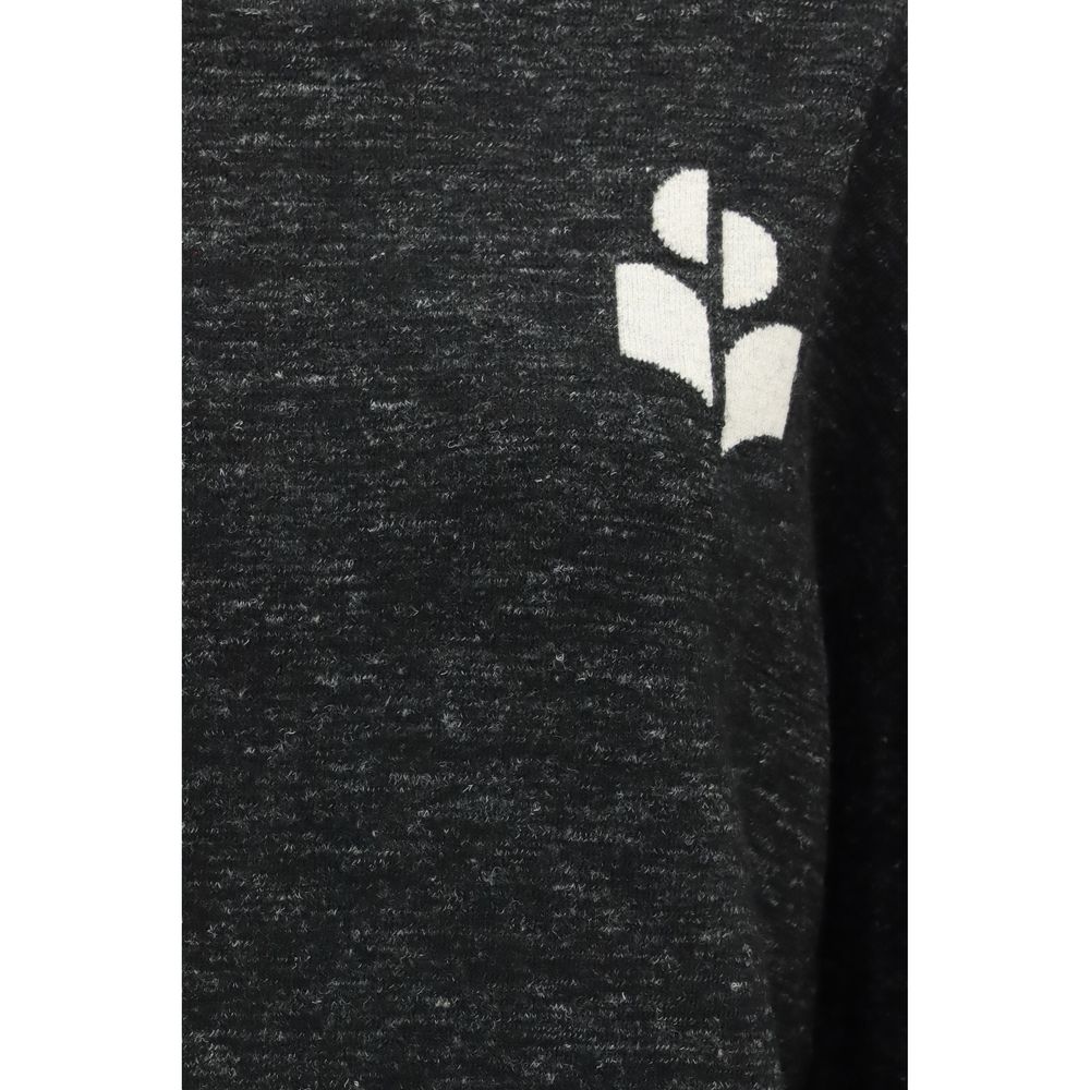 Isabel Marant Étoile Schwarzer Baumwoll-Sweatshirt