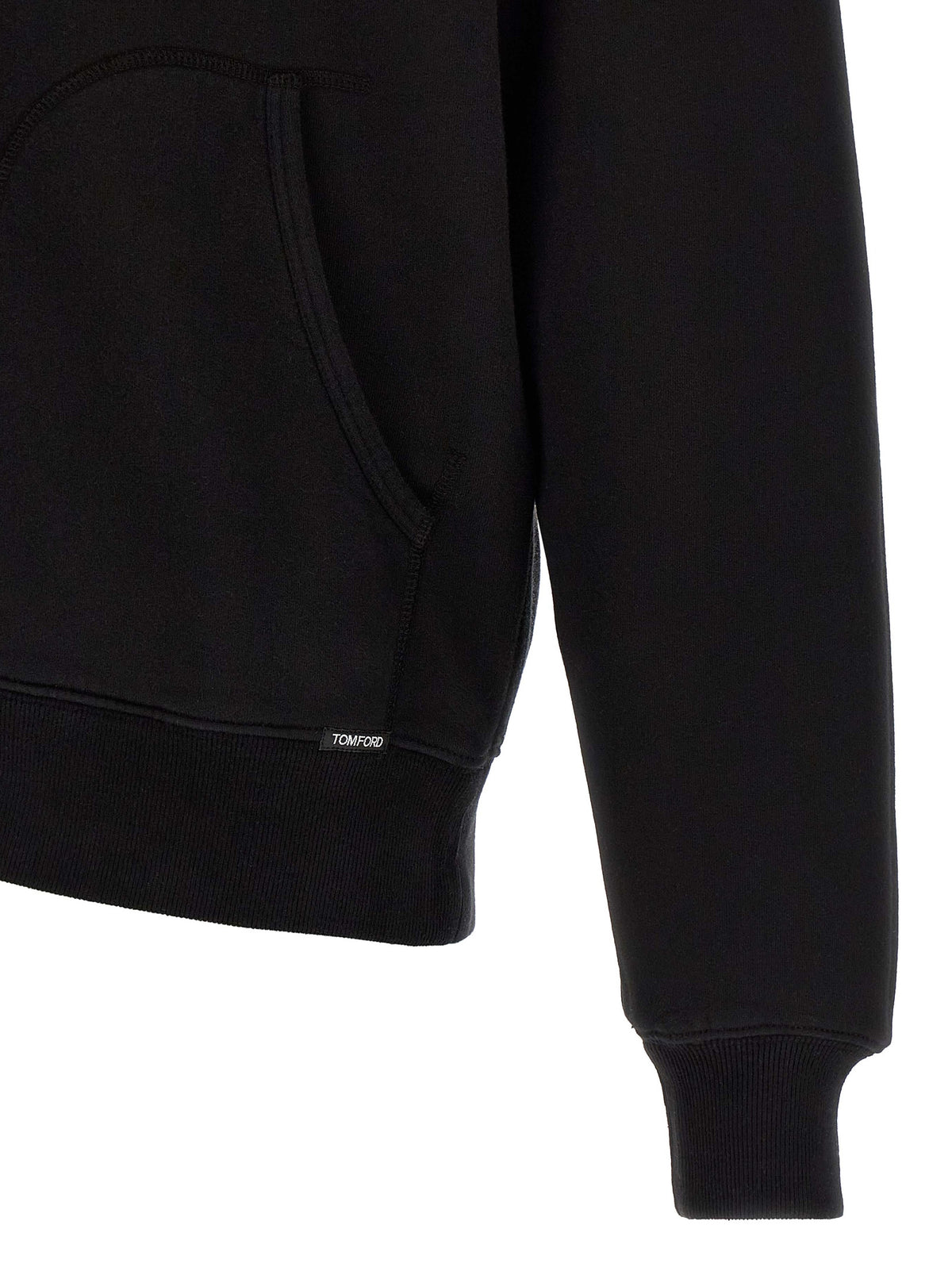 Tom Ford Schwarzer Baumwoll-Sweatshirt