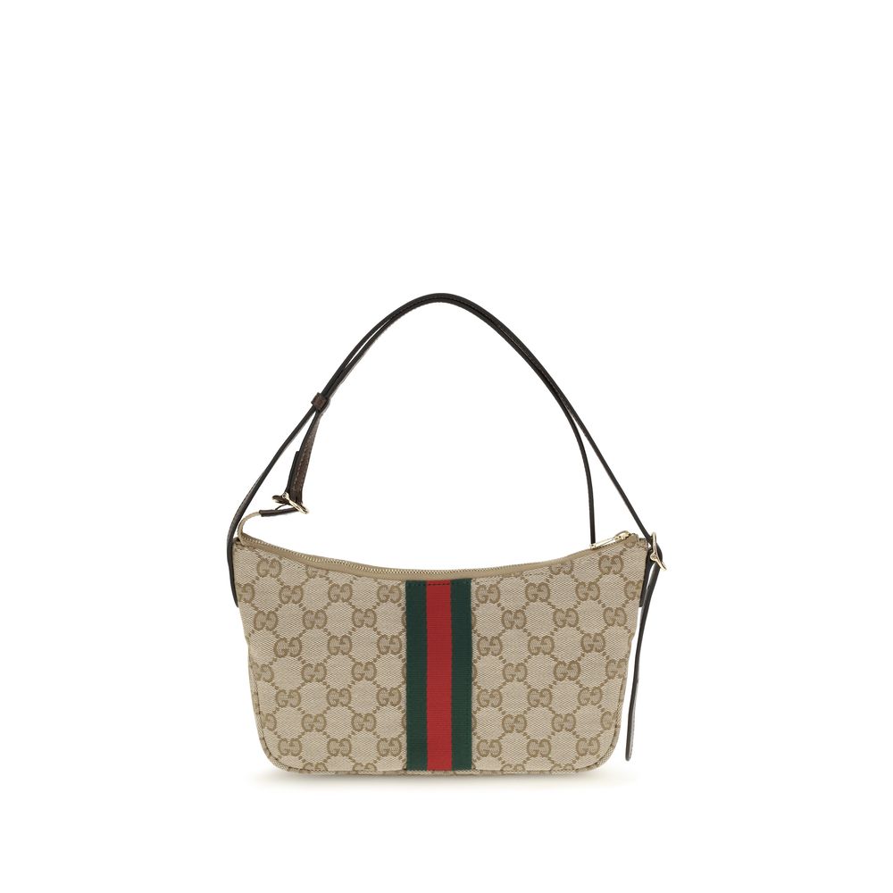 Gucci Beige Stoff-Schultertasche