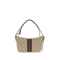 Gucci Beige Stoff-Schultertasche