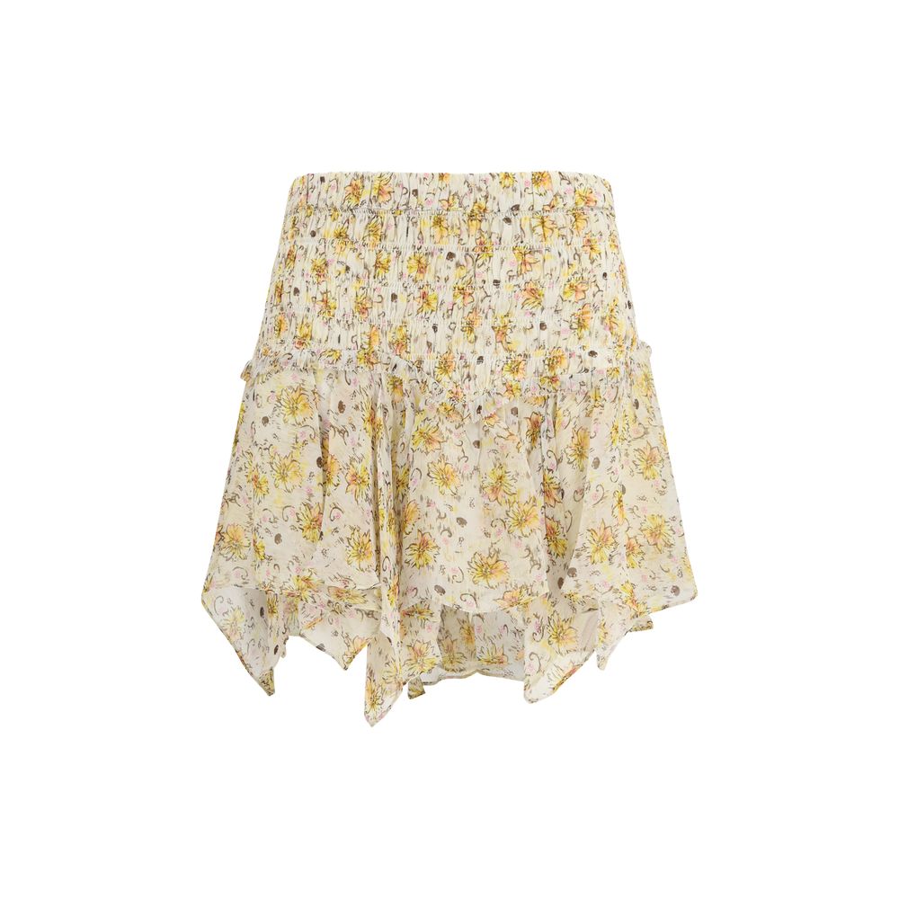 Isabel Marant Étoile Beige Viskose Minirock