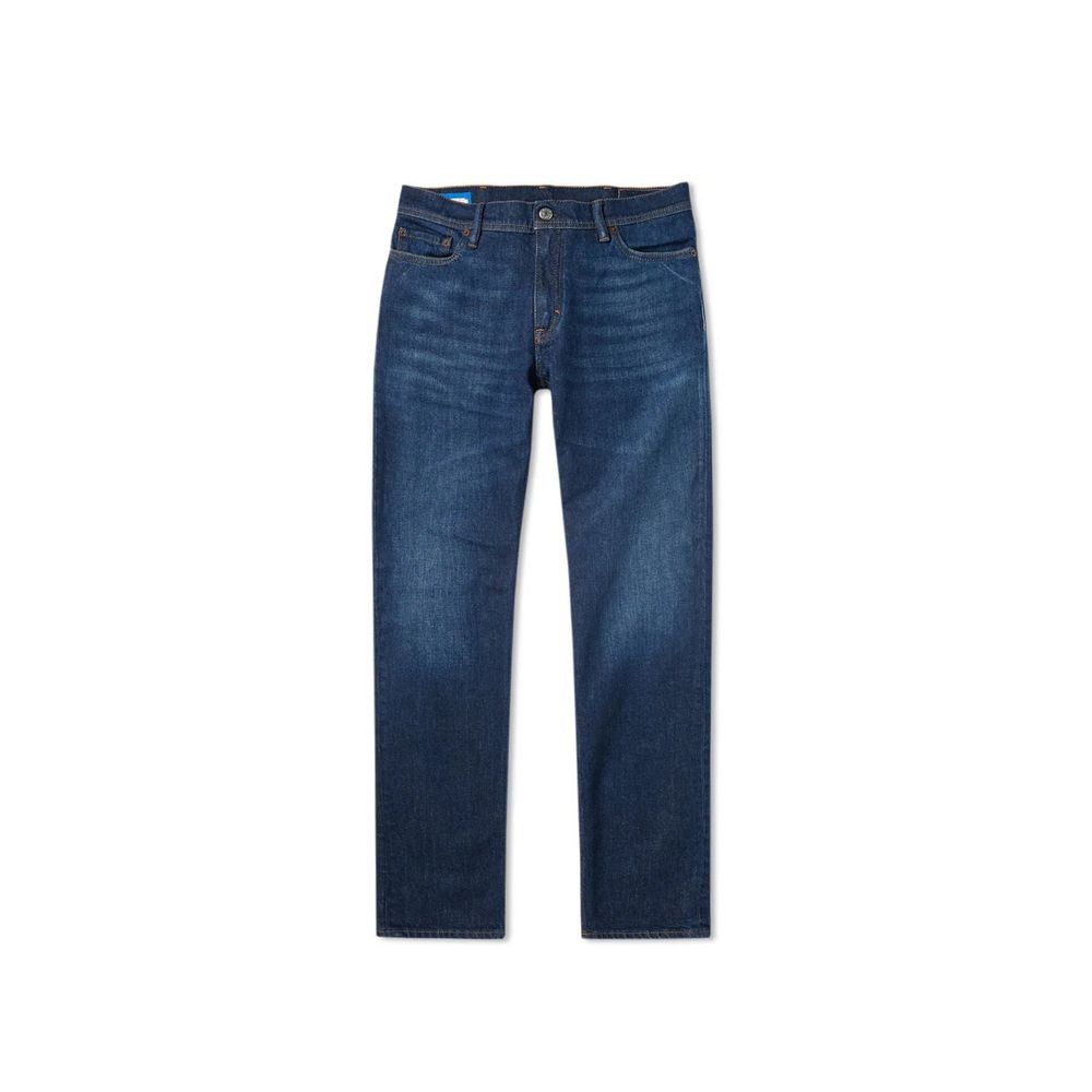Acne Studios Blaue Baumwoll-Jeans im Slim Fit