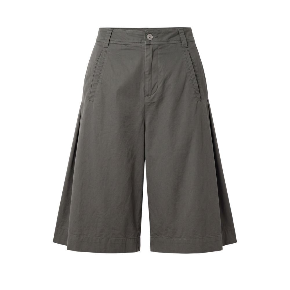 Mr&Mrs Italy Graue Baumwollshorts für Damen