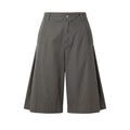 Mr&Mrs Italy Graue Baumwollshorts für Damen